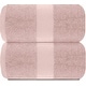 preview thumbnail 76 of 92, White Classic Luxury Cotton Oversized Bath Sheet 35x70 - Set of 2