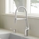 preview thumbnail 10 of 33, Blanco Rivana Semi-Pro Pull-Down Dual-Spray Kitchen Faucet 1.5 GPM - 8.88-in x 4.56-in x 19.88-in