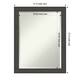 Option Blaine Light Pewter Narrow