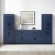 preview thumbnail 6 of 10, Crosley Isla 3-Piece Sideboard And Pantry Set- Sideboard & 2 Pantries