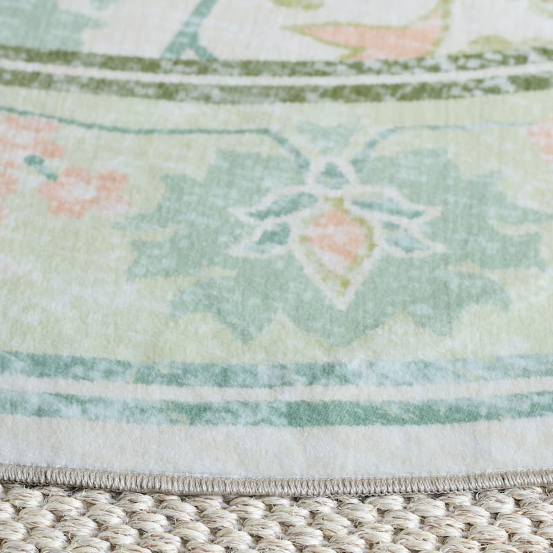 Martha Stewart Livioara Machine Washable & Slip Resistant Rug