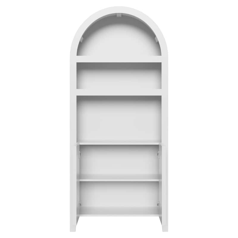 Arch Bookshelf Multi-Purpose Shelf for Living Room Kitchen