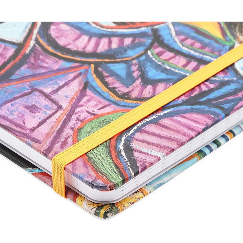 The Gifted Stationary 3 Pack Pablo Picasso Hard Cover Diary Journals Lined 80 Pages Notebooks, 7 x 5"