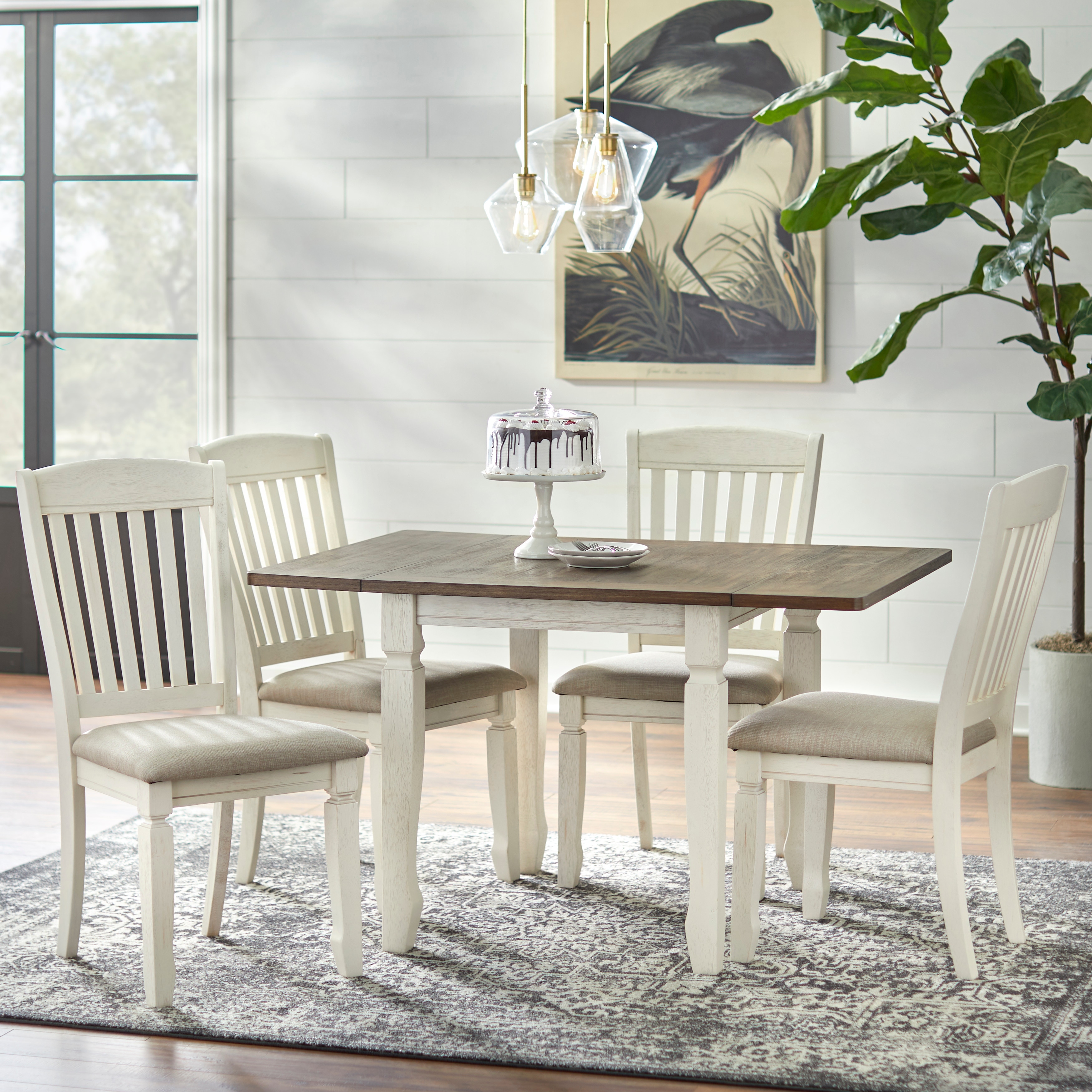 Simple living vintner dining set cheap