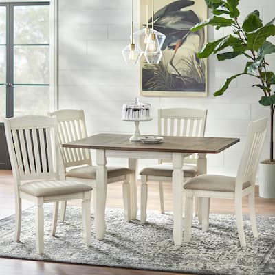Simple Living Maryland Drop Leaf 5-piece Dining Set