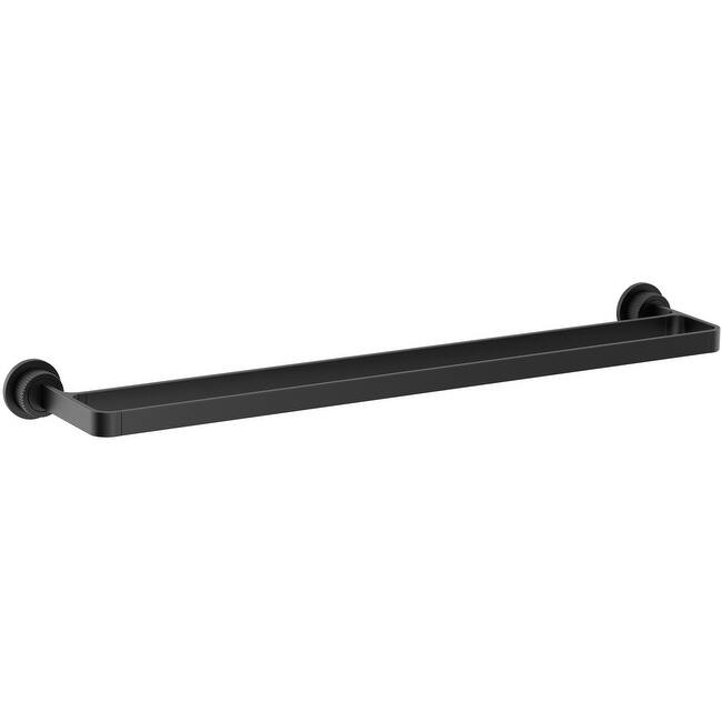 Moen YB0622 Cambium 24" Double Towel Bar - Matte Black