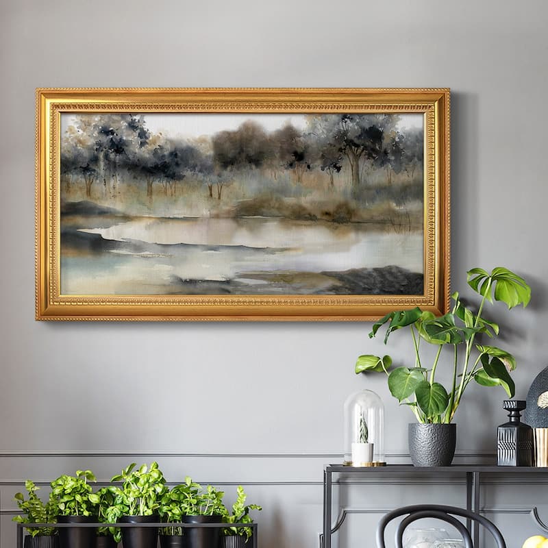 Serene River Premium Framed Canvas- Ready to Hang