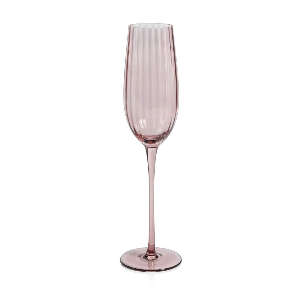 Malden Optic Champagne Flutes, Set of 4