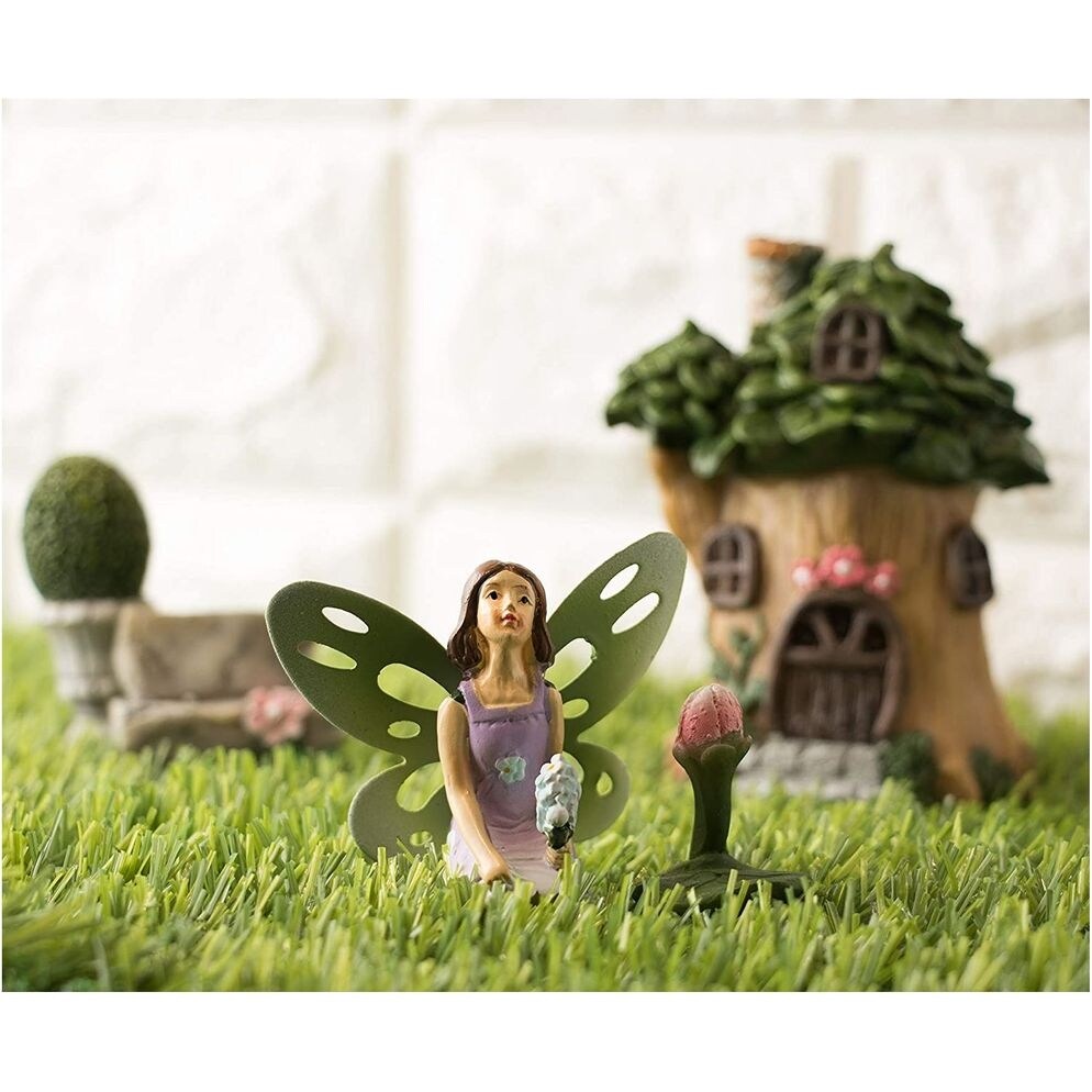 Shop 6 Unicorn Fairy Garden Kit Miniature Tree House Figurines