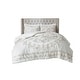 preview thumbnail 12 of 21, Madison Park Violette 3 Piece Tufted Cotton Chenille Duvet Cover Set