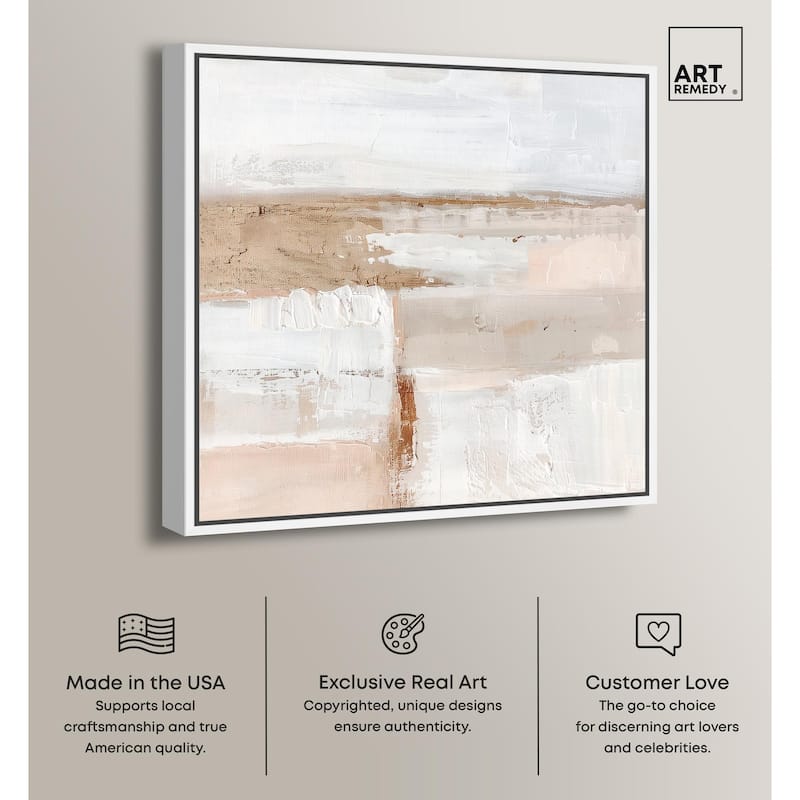 Sediment Planes III Canvas by Art Remedy