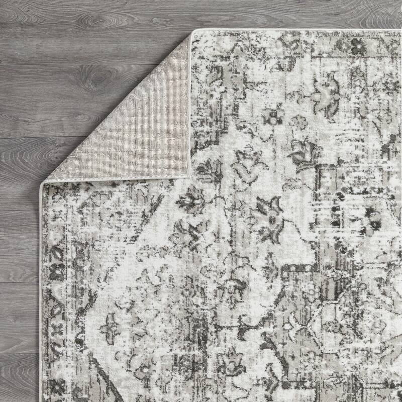 Loomaknoti Rhane Alemern Gray Area Rug