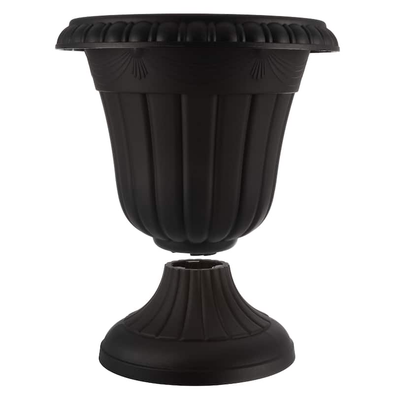 Pure Garden Large and Small Outdoor Urn Planter 2-Pack - Pack of 2