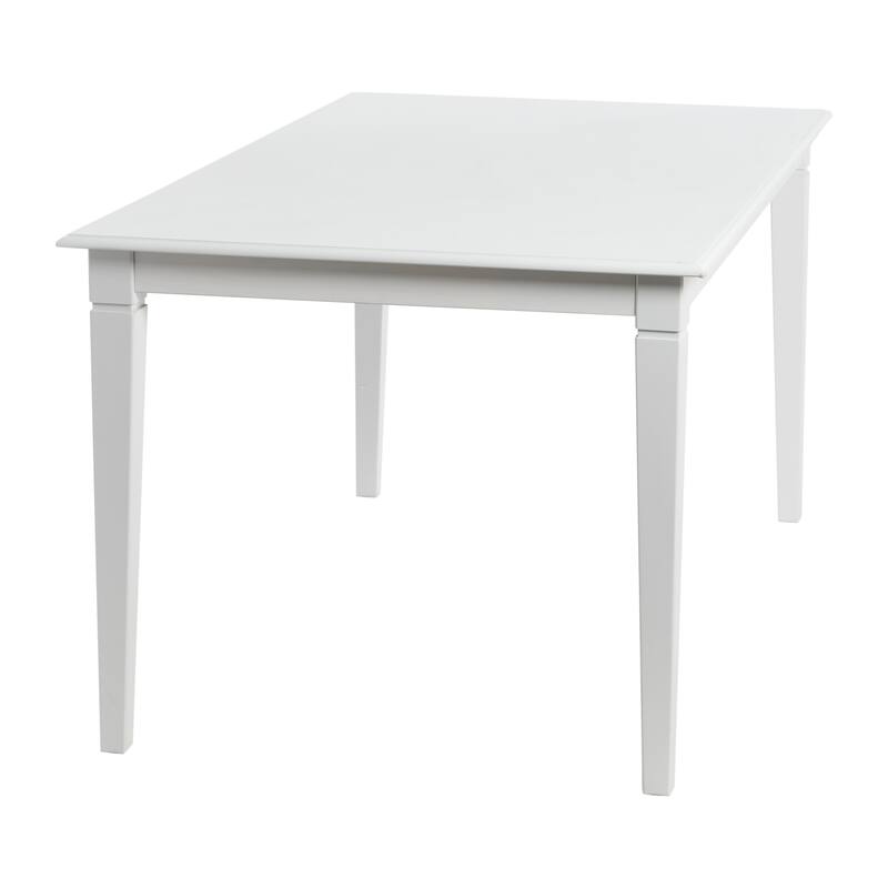 Dining Table with Solid Wood Legs