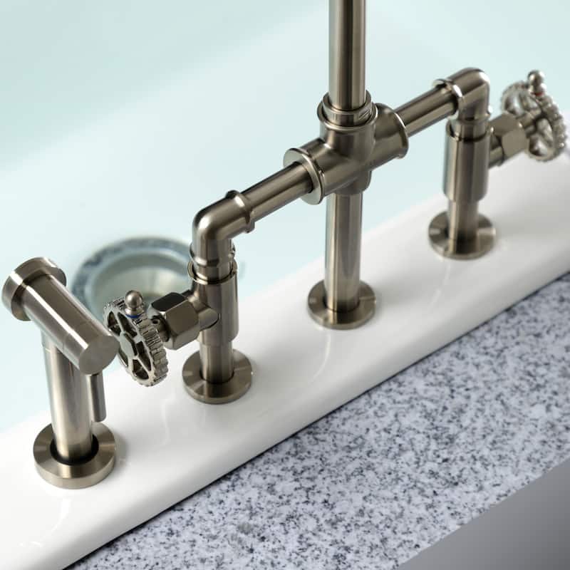 Kingston Brass Fuller Bridge Kitchen Faucet