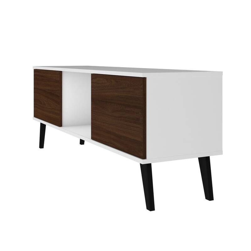Manhattan Comfort Takajarvi Mid Century Modern Media Cabinet