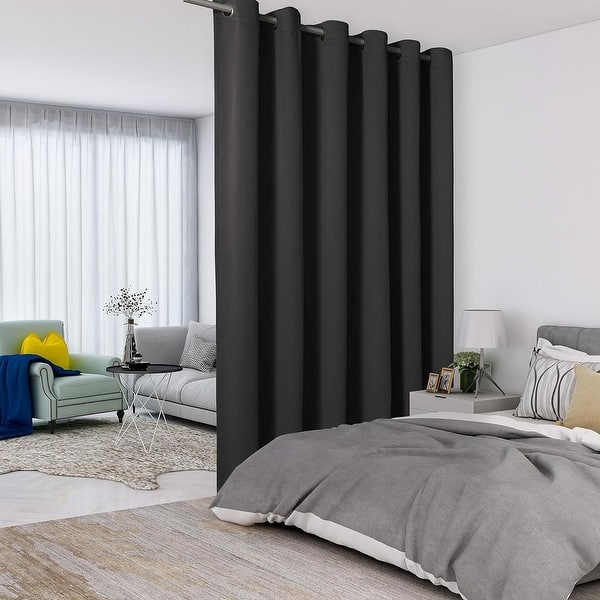 slide 2 of 54, Wall Room Divider Screens Sound Proof Wide Blackout Curtain, 1 Panel