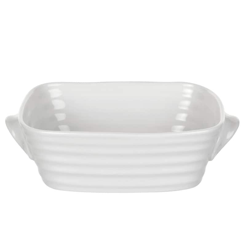 Portmeirion Sophie Conran White Mini Rectangular Baker - White - 1 Piece - 6" x 4"