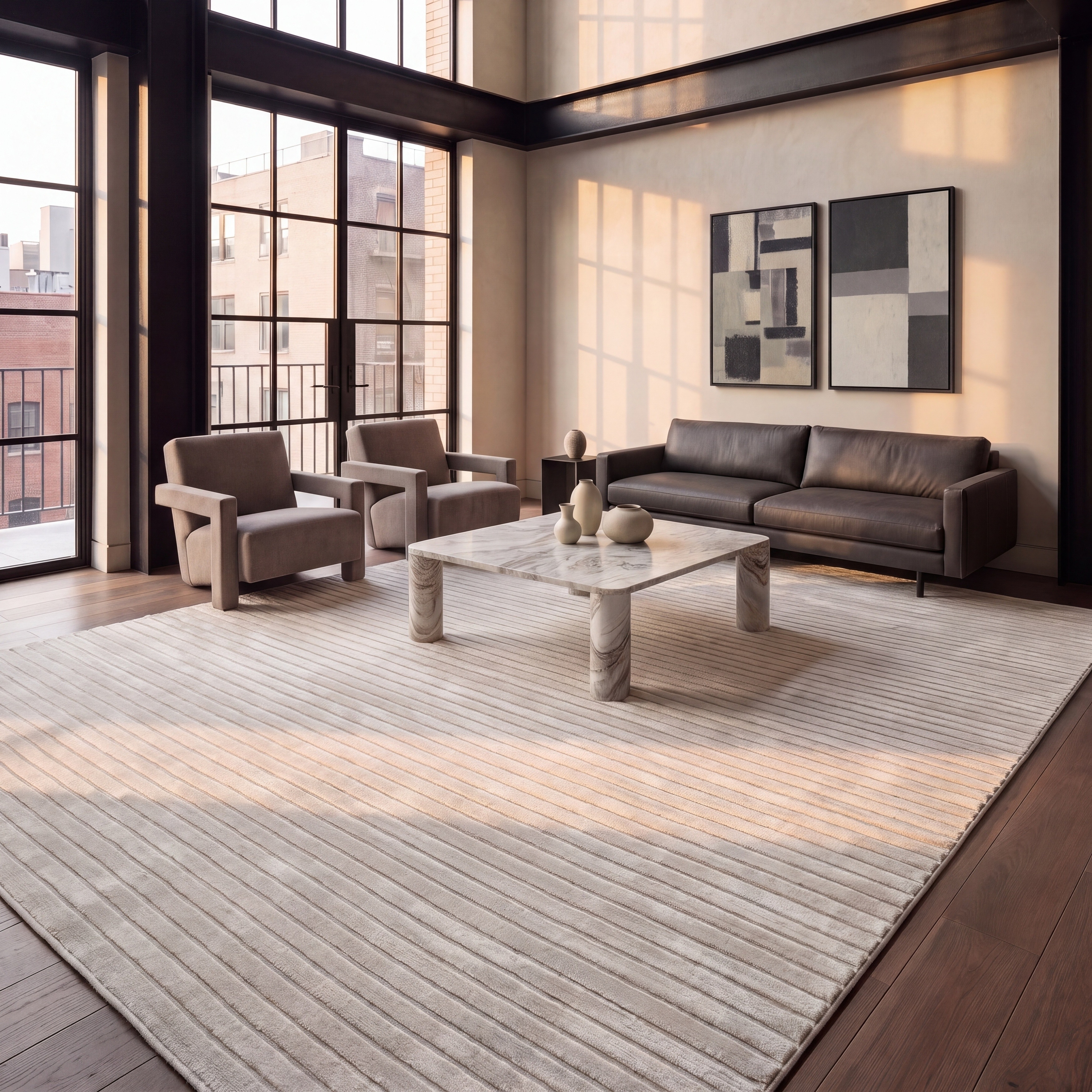 SAFAVIEH Selena Brunetta Modern Contemporary Rug