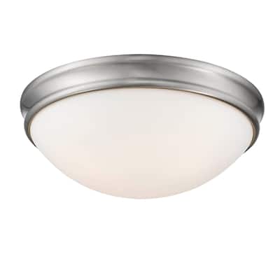 Millennium Lighting Metal 3 Light Flush Mount Ceiling Fixture