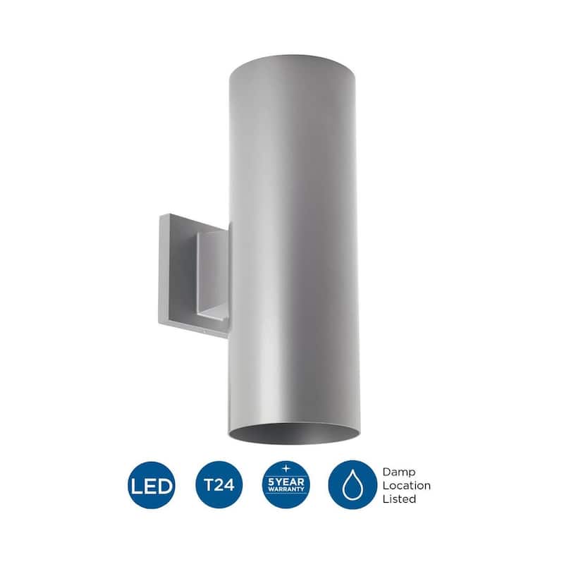 5" LED Outdoor Up Down Cylinder - 14" x 5" x 8.8750"