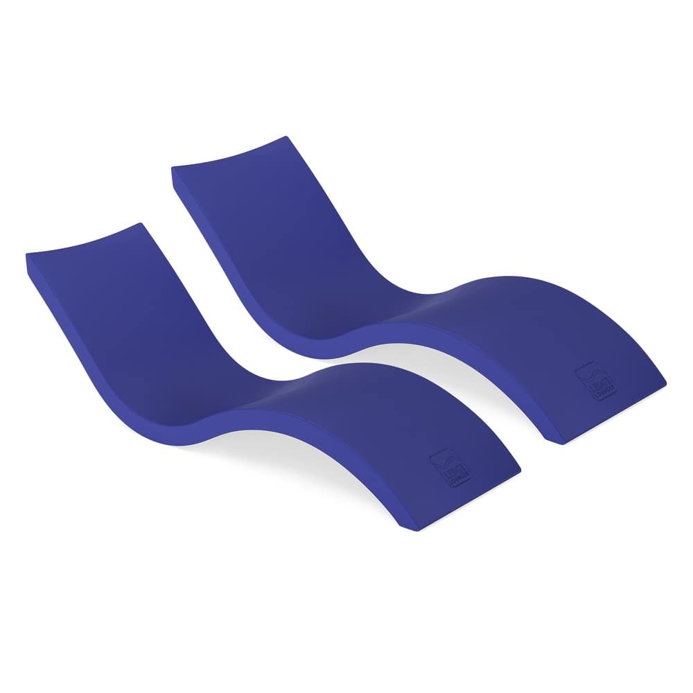 Ledge Lounger - Signature Chaise - Inside Pool & Sun Shelf Lounge Chair - Designed for Shallow Shelves Up to 9"