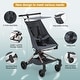 preview thumbnail 10 of 19, Lightweight Baby Stroller, Travel Compact Foldable Toddler Stroller