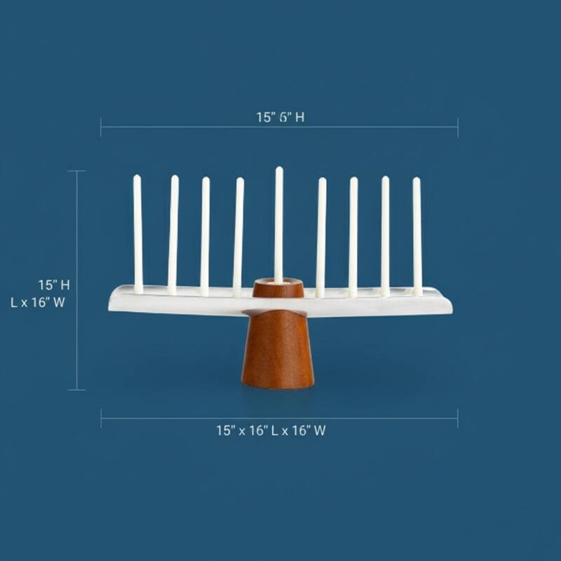 Nambe Classic Menorah - 14 in