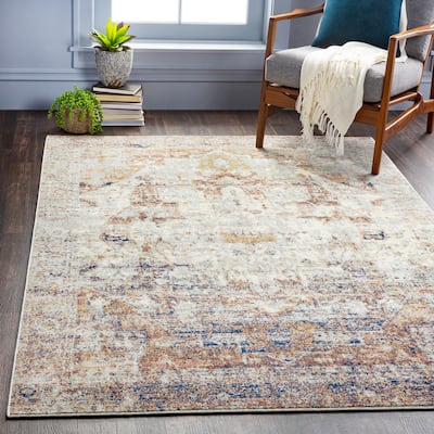 Artistic Weavers Jacoba Indoor/ Outdoor Distressed Medallion Area Rug