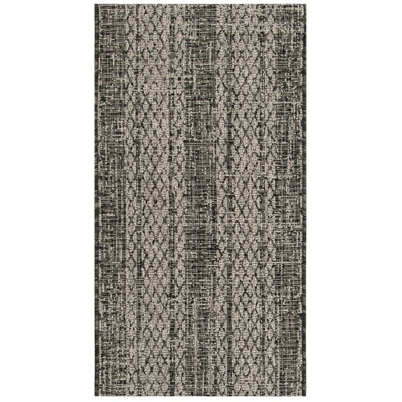 SAFAVIEH Courtyard Nanci Stripe Indoor/ Outdoor Waterproof Patio Backyard Rug