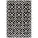 preview thumbnail 33 of 43, SAFAVIEH Handmade Easy Care Loriann Oriental Rug 5' x 8' - Black - Rectangle