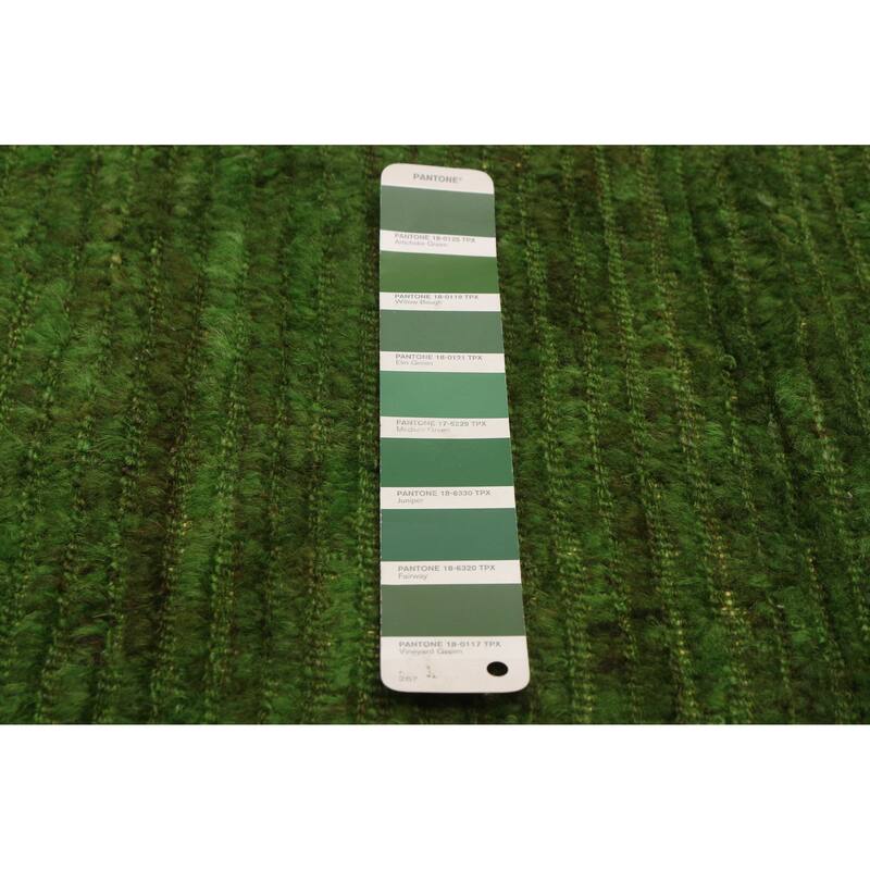 ECARPETGALLERY Hand-knotted Finest Peshawar Ziegler Lime Wool Rug - 9'8 x 14'8