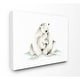 preview thumbnail 8 of 11, Stupell Cute Cartoon Baby Polar Bear Family Zoo Animal Painting,16x20, Proudly Made in USA - Multi-Color 16 x 20
