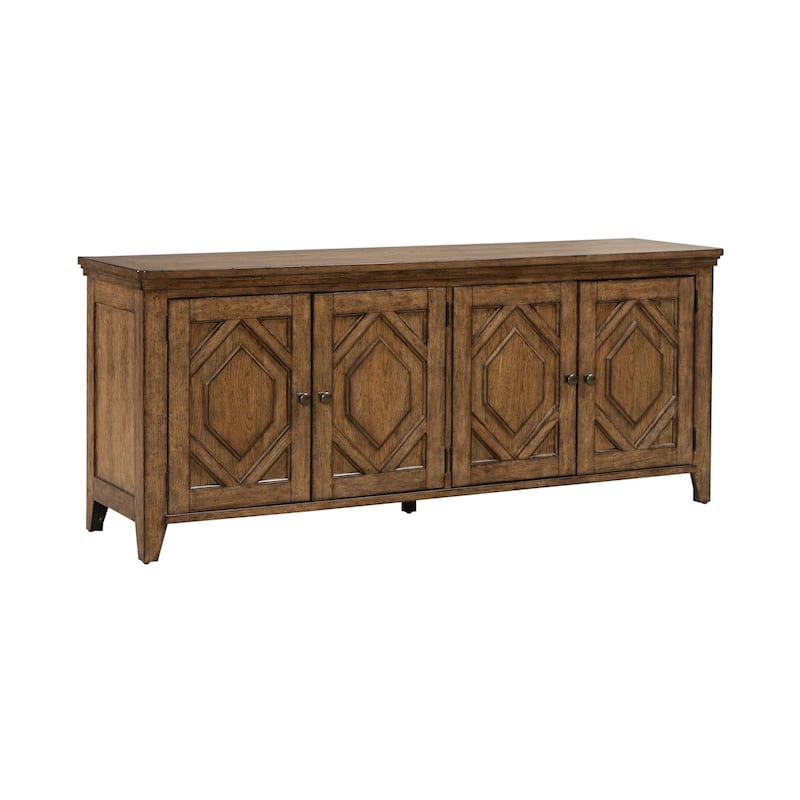 Liberty Furniture Carolina Park 78 Inch TV Console - Width 78" x Depth 20" x Height 32"