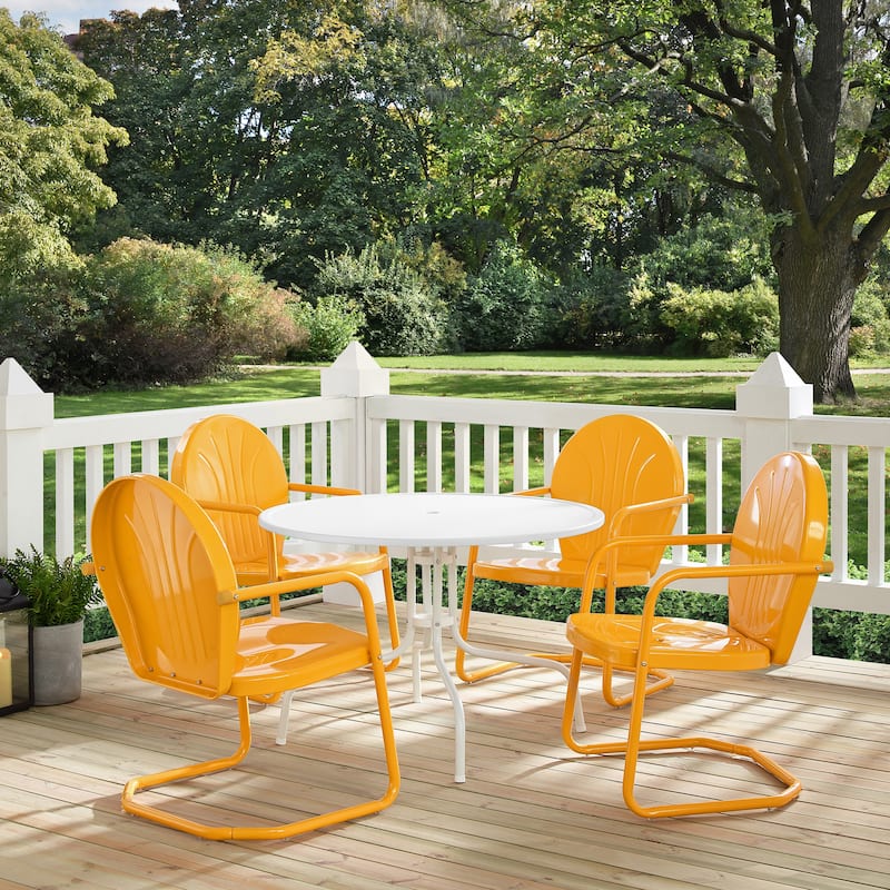 Crosley Griffith 5-piece Metal Outdoor Dining Set - N/A