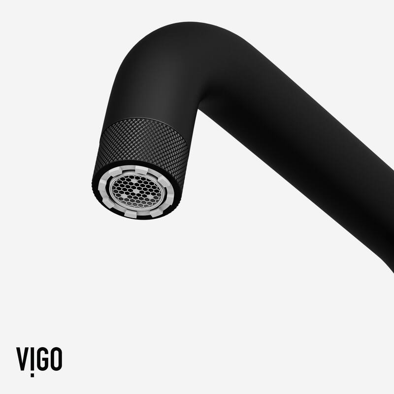 VIGO Cass 13" H Widespread Pull-Out Sprayer Kitchen Faucet