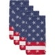 preview thumbnail 2 of 0, Table Napkins With Americana Design (Set of 4) - 20"x20"