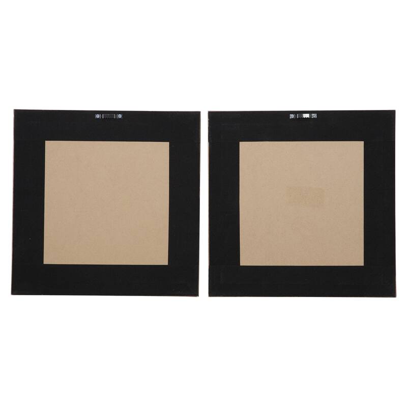 Wooden Sea Life Shadow Box - Set of 2 Brown - Roche River Decor