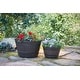 preview thumbnail 9 of 10, Southern Patio Whiskey Barrel Planter