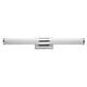 Option Polished Chrome / White Glass