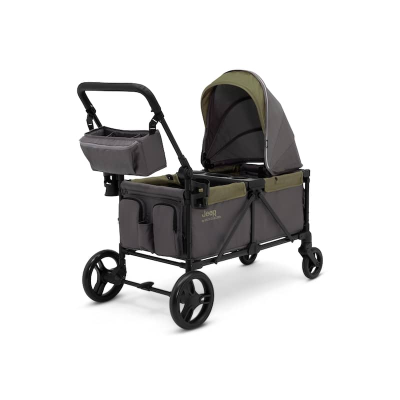 Jeep Sport All-Terrain Stroller Wagon by Delta Children - Green