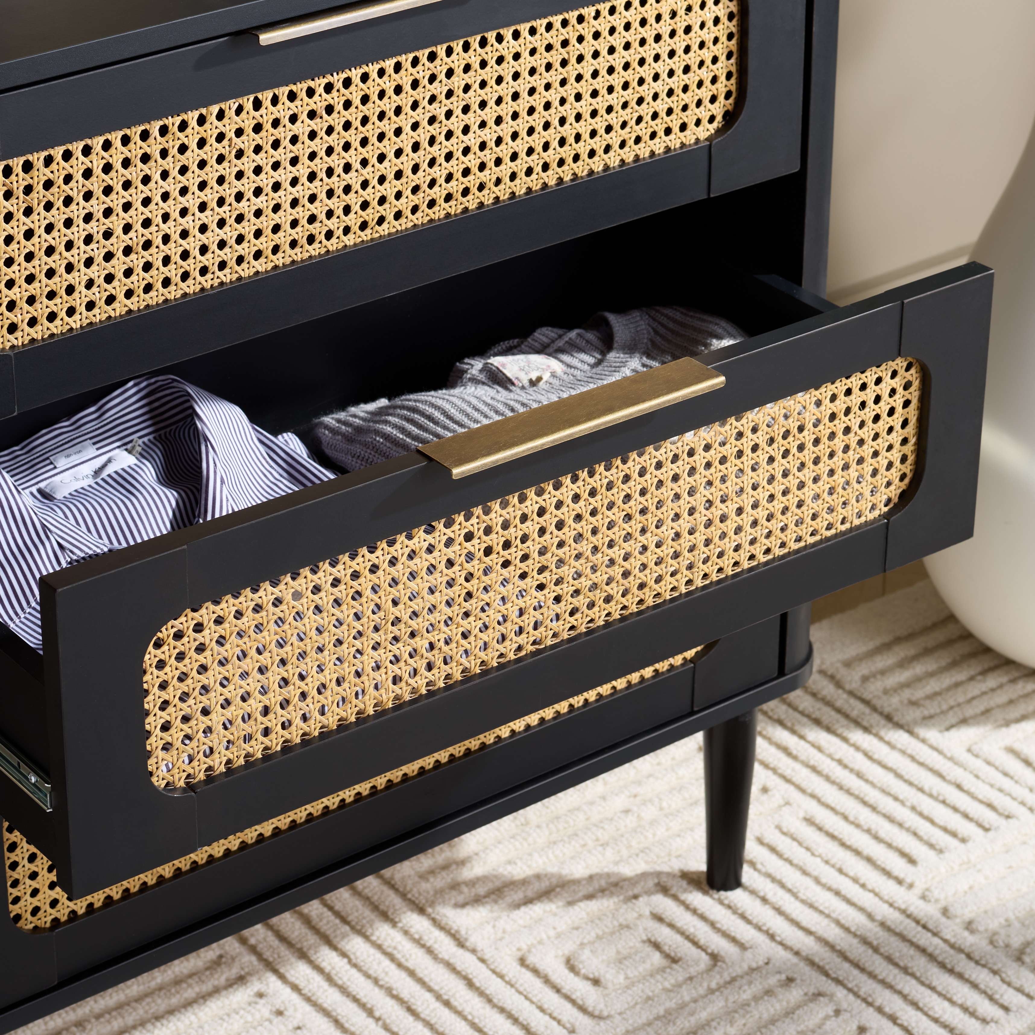 SAFAVIEH Home Brey 3-Drawer Chest - Overstock - 43631807