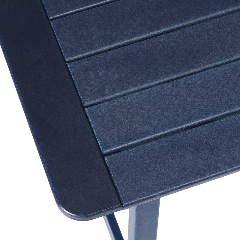 Laguna Hdpe All Weather Outdoor Patio 30" Square Counter Bistro Table