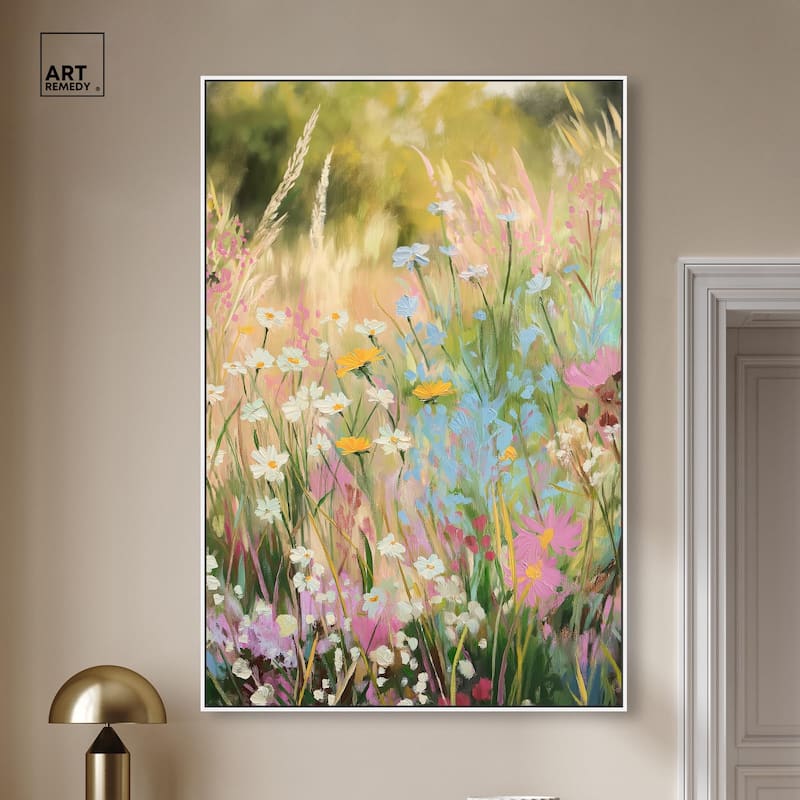 Floral Impressionism I Canvas by Art Remedy