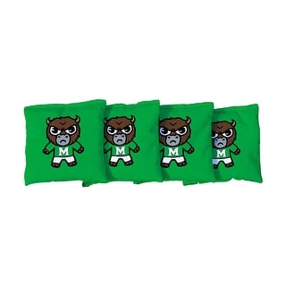 Marshall Thundering Herd Tokyodachi Green Cornhole Bags