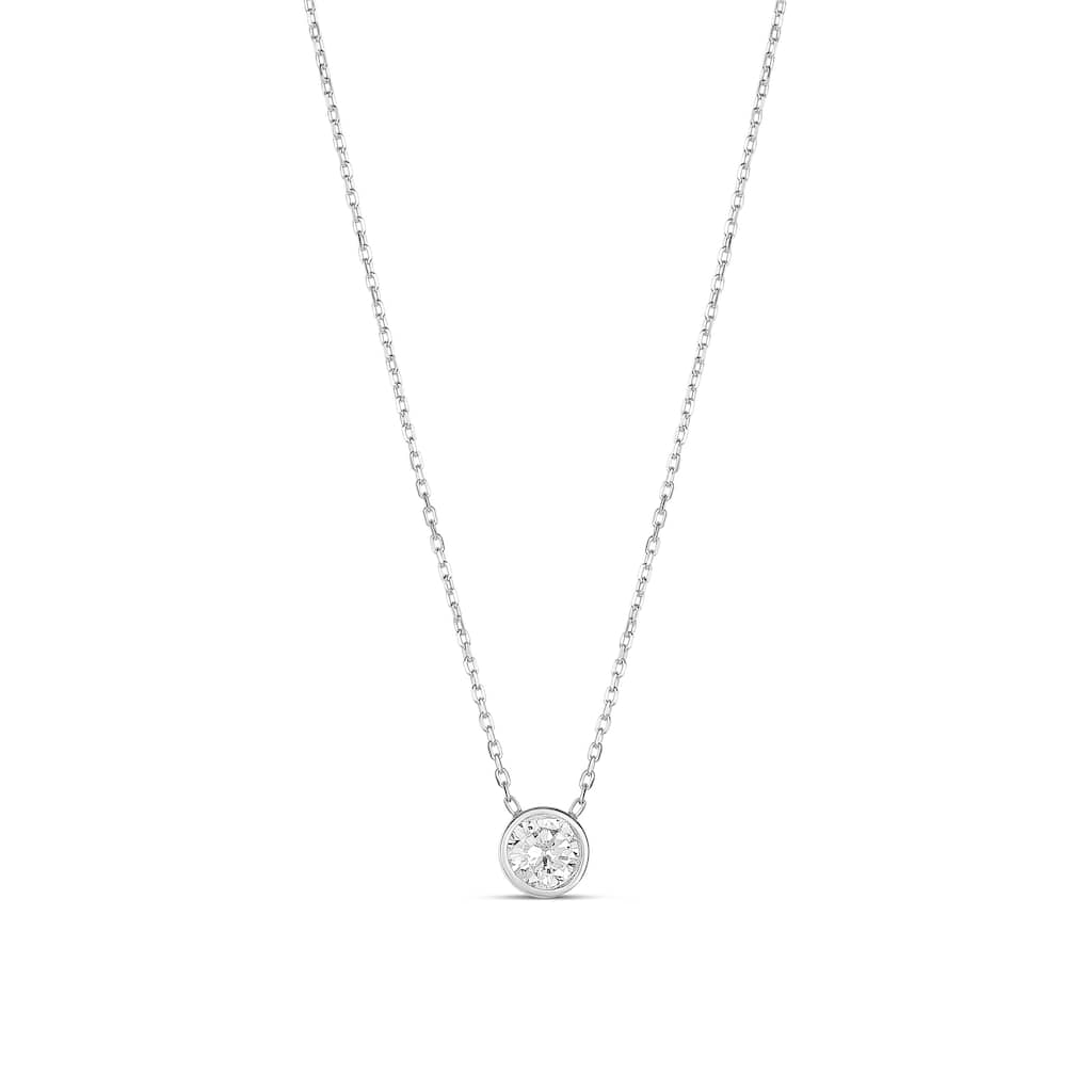 SHYMI Mini Bezel Solitaire Necklace