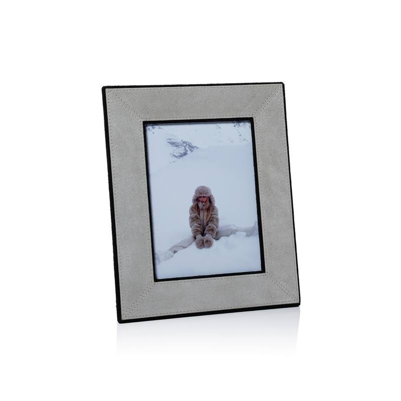 Arden Suede Leather Tabletop Photo Frame - 5" x 7"