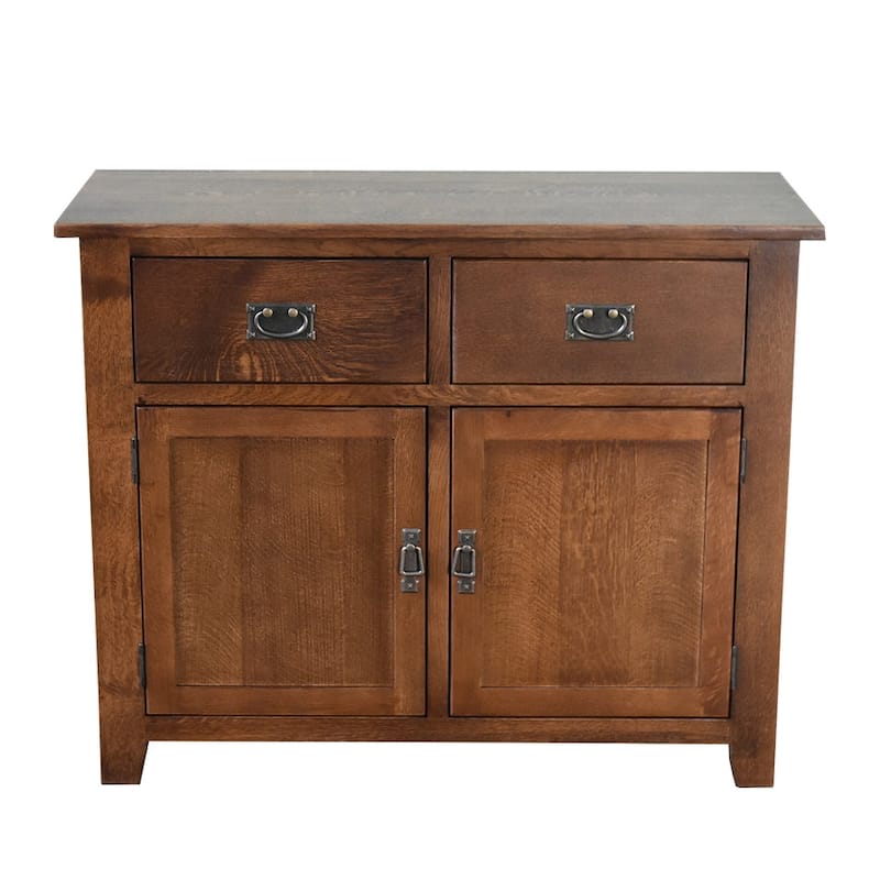 Mission 2 Door 2 Drawer Cabinet - N/A