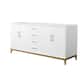 Option White / Satin Bronze Hardware