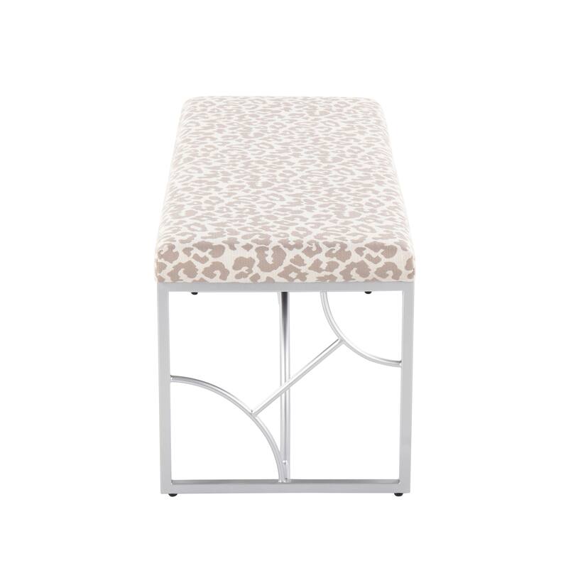 Silver Orchid Loretta Bench